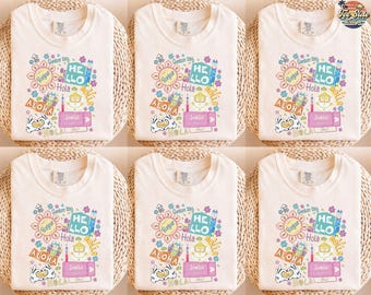 Disney Fantasyland Hello World Language It's Small World T-Shirt, Disney Dreams Shirt, Disneyland Family Matching Tee, Family Vacation