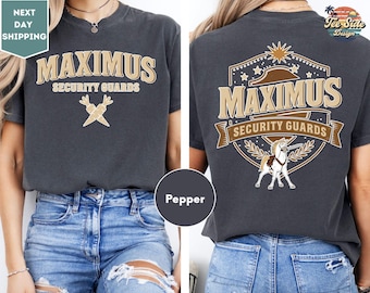 Comfort Colors Maximus Security Guards Shirt, Disney Tangled Rapunzel Princess Maximus Horse Shirt, Disneyland Trip Outfits