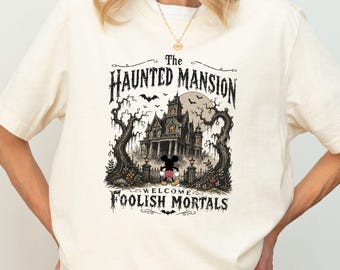 Disney Halloween Mickey Haunted Mansion Shirt, Mickey Halloween Shirt, Mickey's Not So Scary Halloween Party, Disneyland Halloween Tee