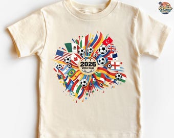 2026 All Nations Shirt, Global Soccer Fan Tee, International Football Shirt, World Game 2026 Fan Shirt, Soccer Lover Gift
