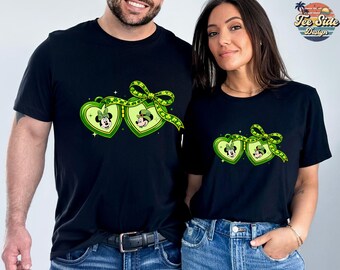 Mickey and Minnie Shirt, Pluto and Goofy Shirt, Daisy and Duck Shirt, St. Patricks Day T-Shirt, Disney World St. Patricks Day Shirt
