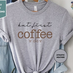 But First Coffee Shirt for Reading Teachers, Teacher Coffee Shirt, Reading Interventionist Tee, Literacy Specialist