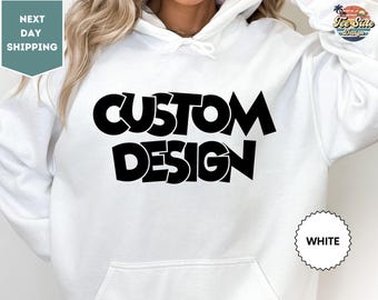 Custom Hoodie, Custom Logo Hoodie, Sport Team Logo Hoodie, Brand Logo Hoodie, Your Logo Here Hoodie, Custom School Hoodie