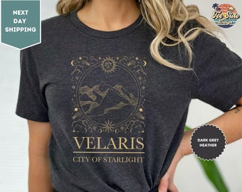 ACOTAR Velaris Merch, The Night Court Shirts, A Court Of Thorn And Roses Shirts, Illyrians Of The Night Court, Gift for Her, Gift for Him