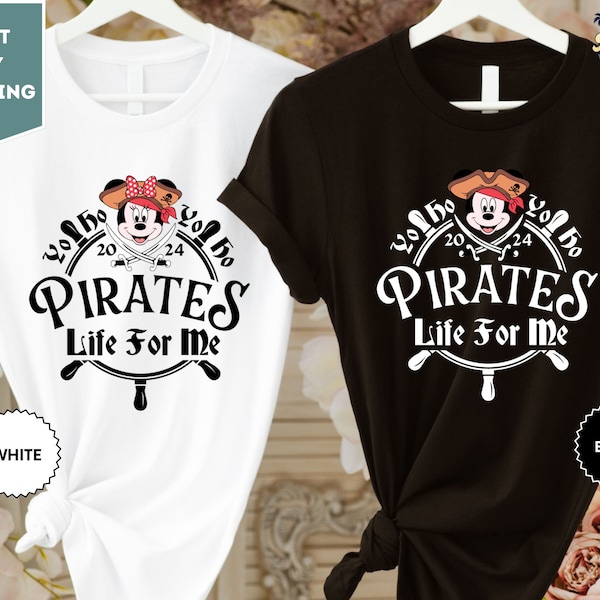 A Pirate's Life for Me, Pirate Themed Tee, Pirates Family Shirt, Disney Cruise Shirt, Disney Pirate Shirt