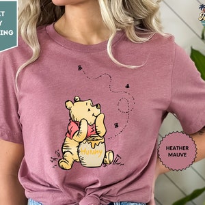 Vintage Pooh Shirt, Minimal Winnie The Pooh Shirt, Disney Trip Shirt, Disney Family Matching Shirt