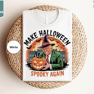 Trump Make Halloween Spooky Again Shirt, Trump Make Halloween Great Shirt, Halloween Shirt, Halloween Tee, Spooky Trick or Treat