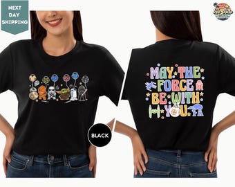 Disney Star Wars Shirt, Star Wars Character Shirt, Star Wars Balloon, Disney Group Vacation Tee