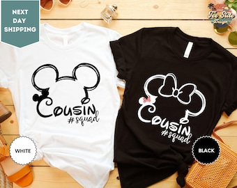 Cousin Squad Mouse Shirt, Disney Cousin Shirts, Cousin Crew Shirt, Cousin Gift, Disney Family Shirt, Cousin Trip Shirt