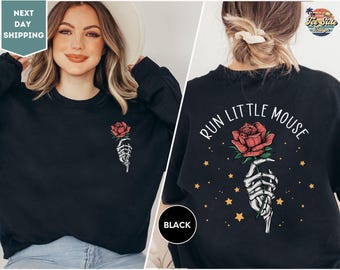 Run Little Mouse Sweatshirt, Haunting Adeline Sweatshirt, Dark Romance Merch, Smut Reader, Book Lover Gift