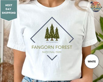 Fangorn Forest National Park Shirt,  Lord of the Rings, Rivendell Hobbit Vintage lotr, Tolkien Fellowship