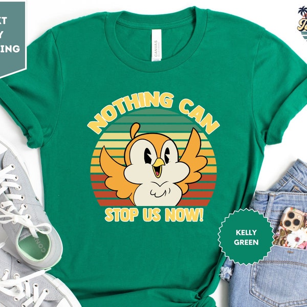 Chuuby Bird Nothing Can Stop Us Now Shirt, Mickey & Minnie's Runaway Railway Disney T-shirt, Walt Disney World, Disneyland Trip Outfits