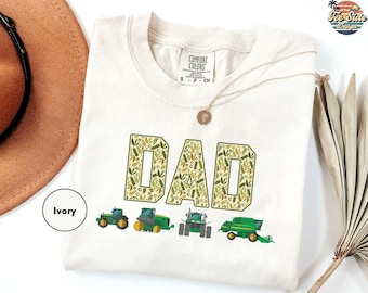 Tractor Dada Shirt, Father's Day Shirt, Dad Shirt, Funny Father Gift, Grandpa Tractor Shirt, Papa T-Shirt