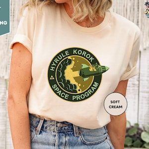 Korok Space Program Shirt, Zelda Korok, Hyrule Korok Shirt, Tri Force Shirt, Breath of the Wild Hylian