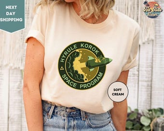 Korok Space Program Shirt, Zelda Korok, Hyrule Korok Shirt, Tri Force Shirt, Breath of the Wild Hylian