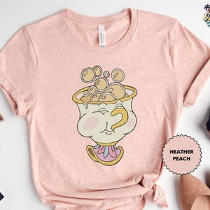 Chip Shirt, Beauty and The Beast Shirt, Disneyland Shirts, Disney Shirt, Disneyland Shirt, Disney World Shirt T-shirt image 2