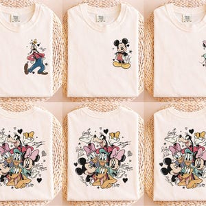 Custom Retro Mickey & Co 1928 Shirt, Disneyland Tee, Daisy Donald Goofy, Mickey And Friends Family Shirt, Disney Gift image 2