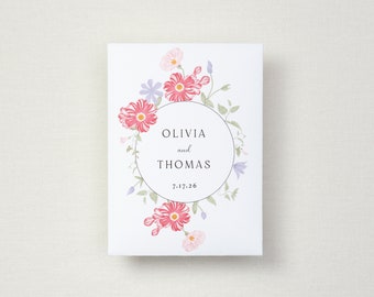 Custom Wildflower Seed Packet Wedding Favors: Seeds Included