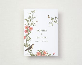 Custom Wildflower Seed Packet Wedding Favors, Floral Gift