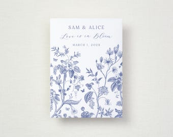 Custom Wildflower Seed Packet Wedding Favors: Seeds Included