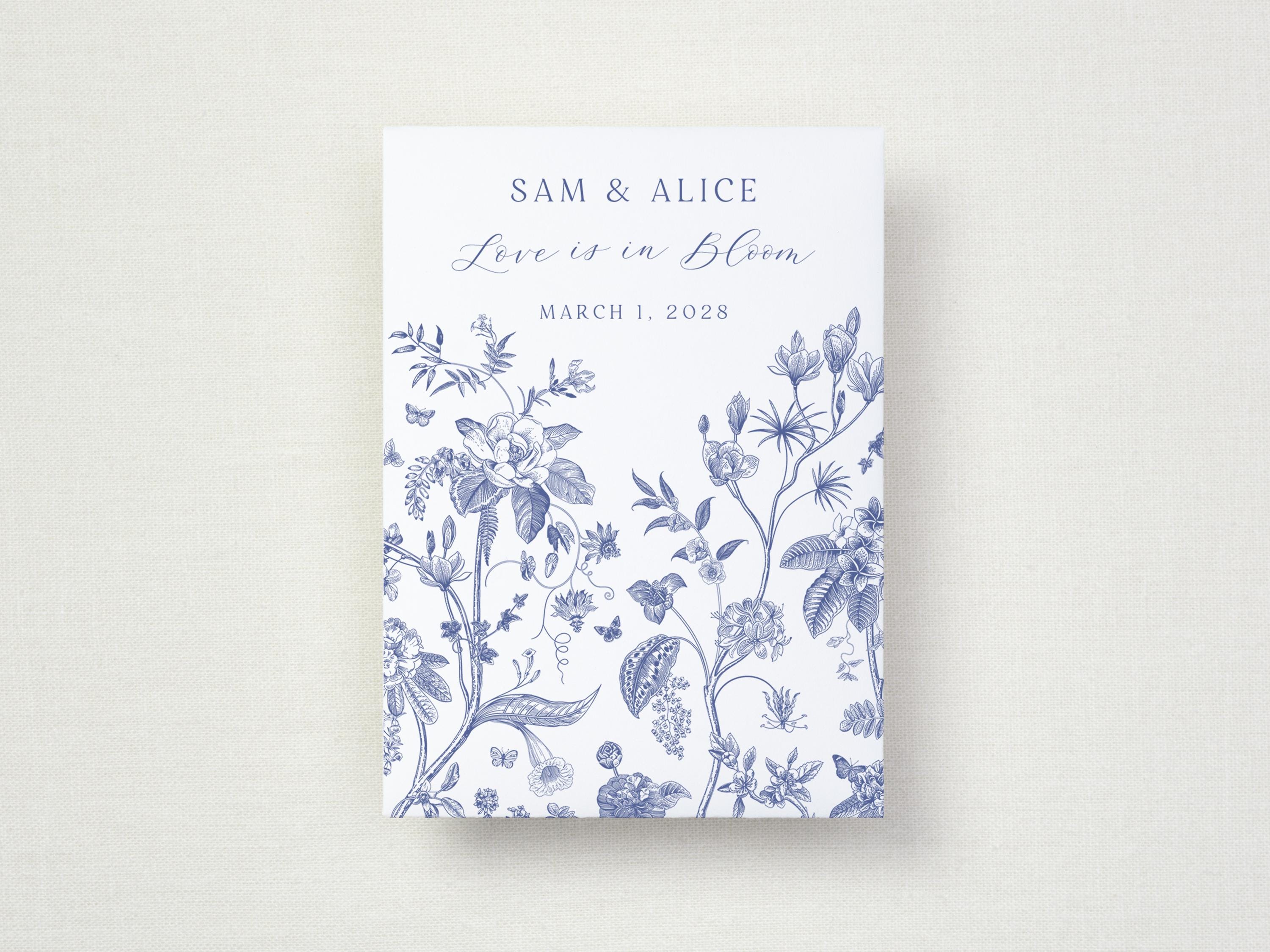 Custom Wildflower Seed Packet Wedding Favors Custom Wildflower Seed Packet Wedding Favors