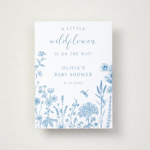 Custom Baby shower favor for guests - Personalized wildflower shower seed packet - Custom wildflower favor - Shower favor - Baby favor for guests - let love grow wildflower seed packet - Baby shower favor - custom flower favor - flower favor