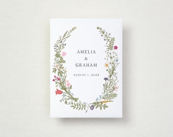 Custom Wildflower Seed Packet Wedding Favors: Seeds Included