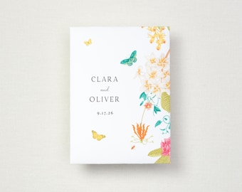 Custom Wildflower Seed Packet Favors, Personalized Wedding, Sealed With Seeds