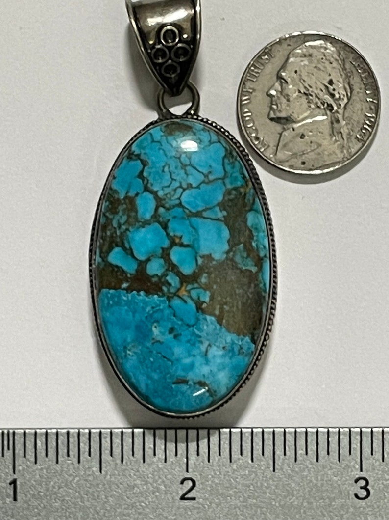 Famous Bisbee Blue W/milk Chocolate Matrix and Some Smoke Etsy