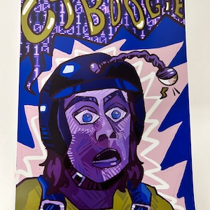King gizzard and the lizard wizard stu mackenzie art print