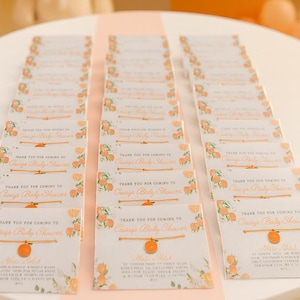Little Cutie Orange babyshower wensarmbanden, Cutie Orange babyshower of verjaardagscadeautjes