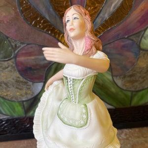BALLERINA - GISELLE - A Hand Painted Porcelain Boehm Collectible Figurine