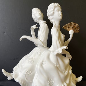 BALLERINAS -  Cinderella&#39;s Stepsisters Ballet FIGURINE  - Vintage Boehm Figurine