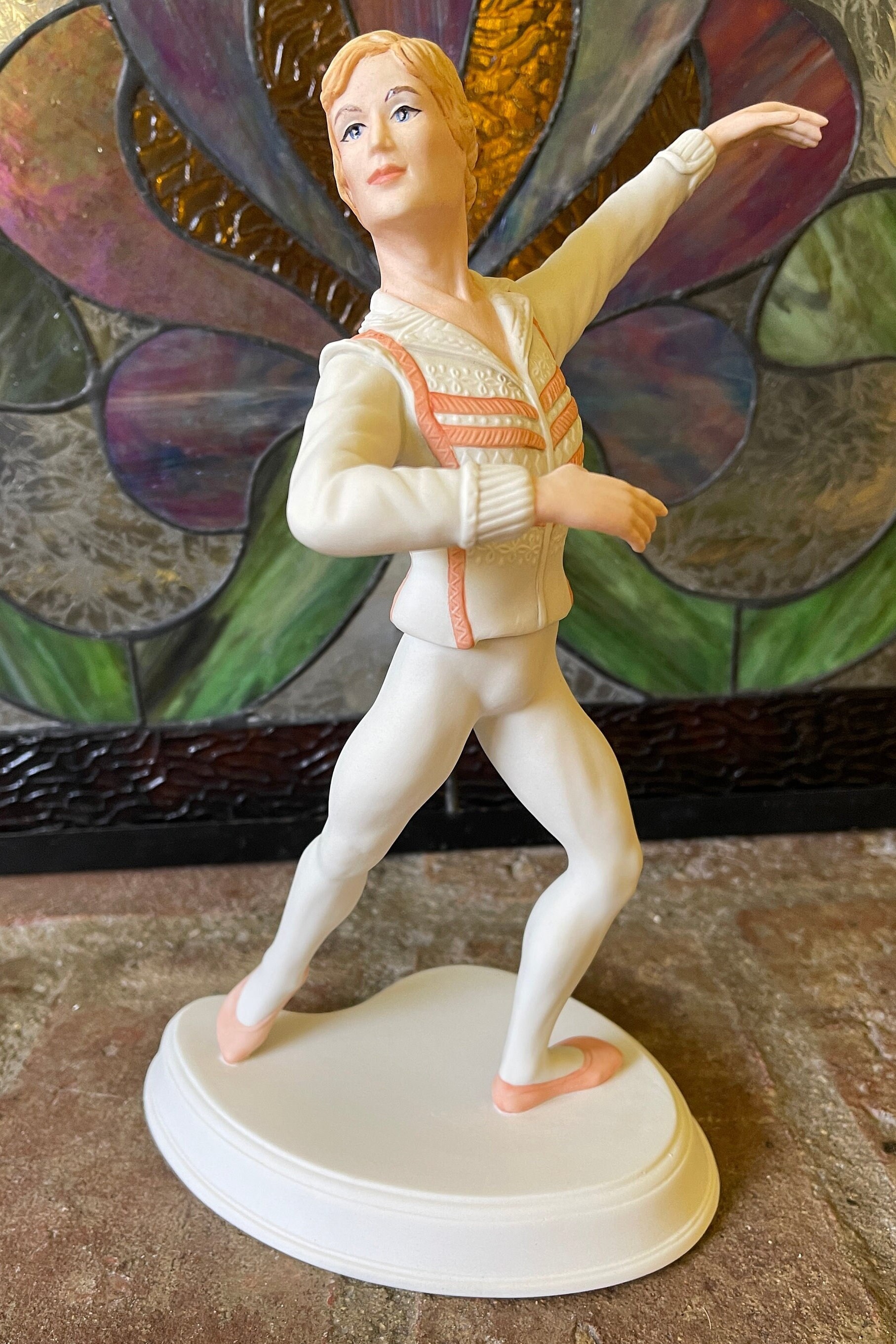 BALLET - NUTCRACKER PRINCE -  A Hand Painted Porcelain Boehm Collectible Figurine