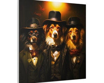 PAWS & PANACHE  -  Matte Canvas Print