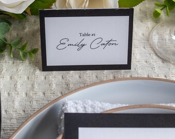 Semi-Custom Wedding Escort Cards | The Verona Collection