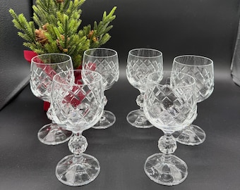 ヴィンテージ ボヘミアクリスタル ワイングラス – Crystalex BOC47