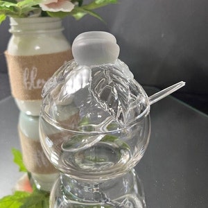 Vintage Nachtmann Bleikristall Jam Jar or Sugar Bowl