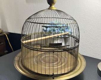 Hendryx Dome Wire Hanging Bird Cage