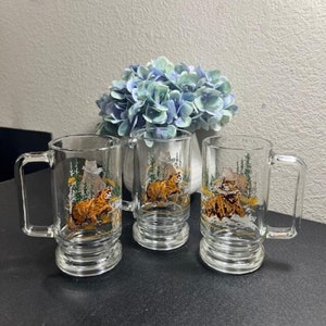 Vintage Tiara Exclusives Crystal Bear Mugs