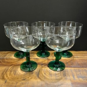 Libbey Cactus Margarita Glasses