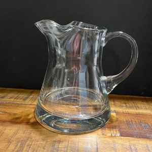 Vintage Hand Blown Pitcher