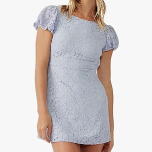 Free People Hailee Lace Mini Dress Size L