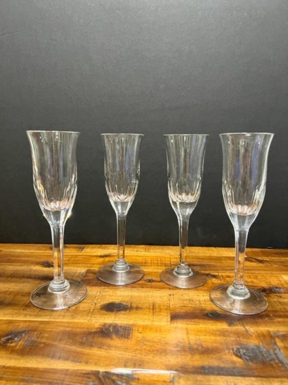 Kristall Geriffelte Champagner Gläser