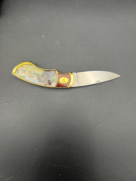 Franklin Mint Collector Knife Featuring Labrador Retrievers - Etsy