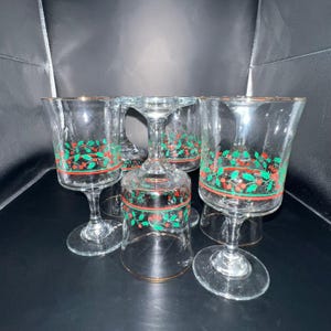 Arby&#39;s Christmas Collection Water Goblets