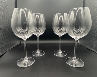 鉛クリスタルワイングラス2個 - Etsy 日本