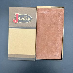 Justin Boots Genuine Leather Rodeo Wallet