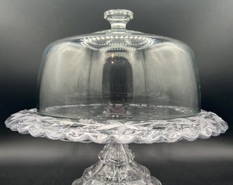 Mikasa Garden Terrace Cake Stand with Lid