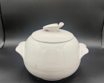 Panela de Feijão Frankoma Whirlwind com Tampa